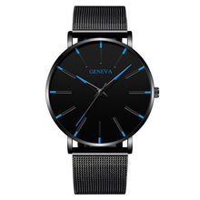 Load image into Gallery viewer, Mens Watch Stainless Steel Quartz