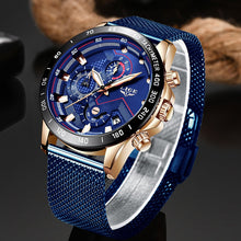 Load image into Gallery viewer, LIGE Sport Watch Waterproof Quartz