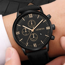 Load image into Gallery viewer, Black Geneva Casual Watch
