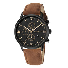 Load image into Gallery viewer, Black Geneva Casual Watch
