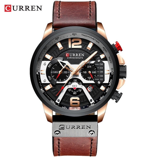 Curren Sport Watch Waterproof Quartz